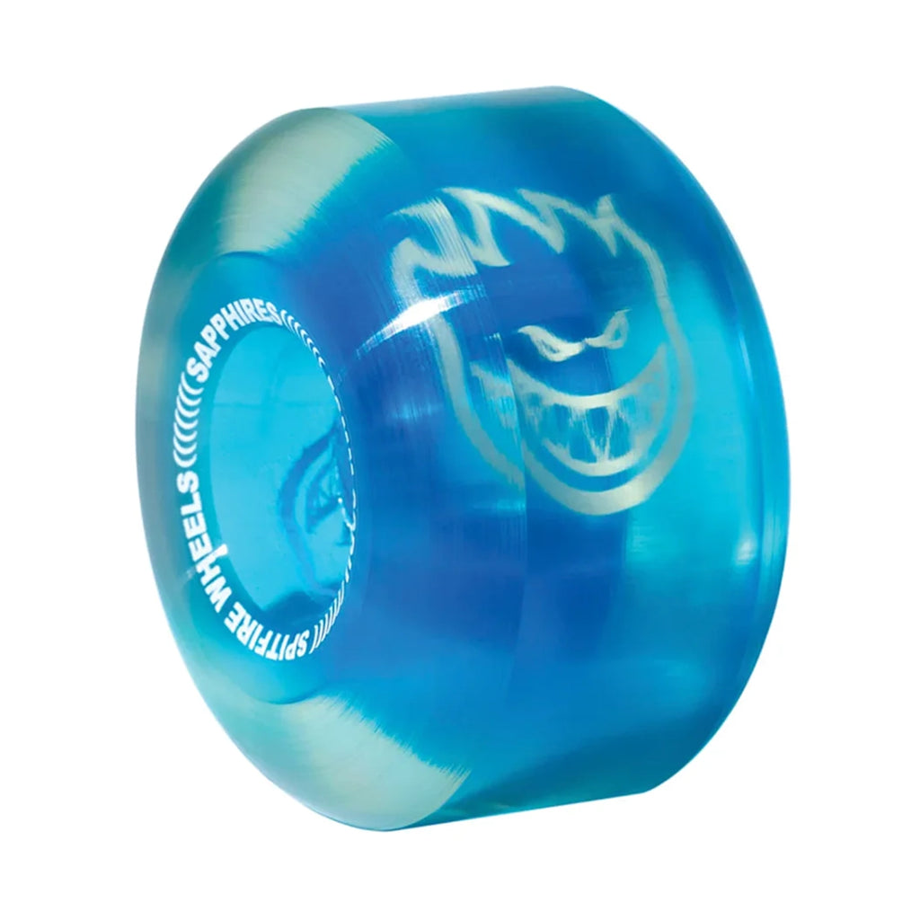 Spitfire Wheels Sapphires Radial 90A Skateboard Wheels - 56MM - Blue