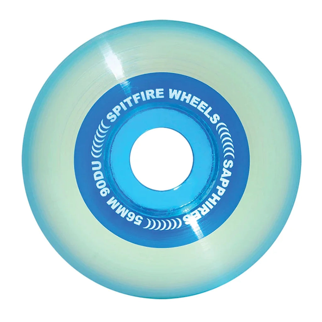 Spitfire Wheels Sapphires Radial 90A Skateboard Wheels - Blue