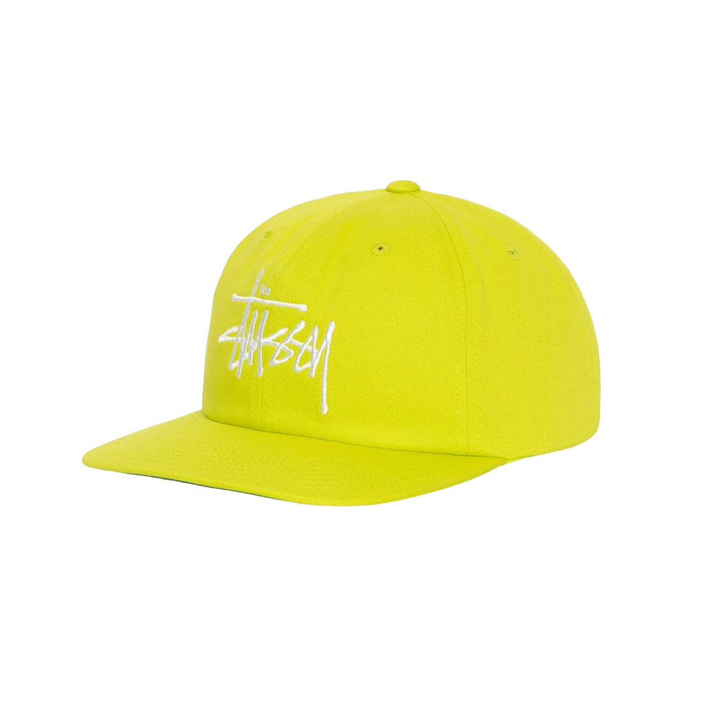 Stussy Basic Strapback Cap - LIme