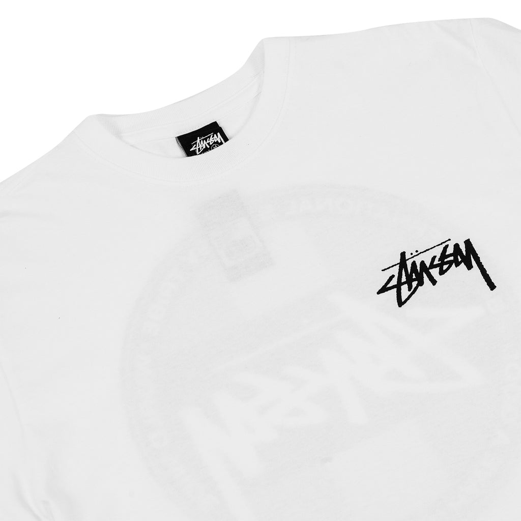 Stussy Classic Dot T Shirt - White