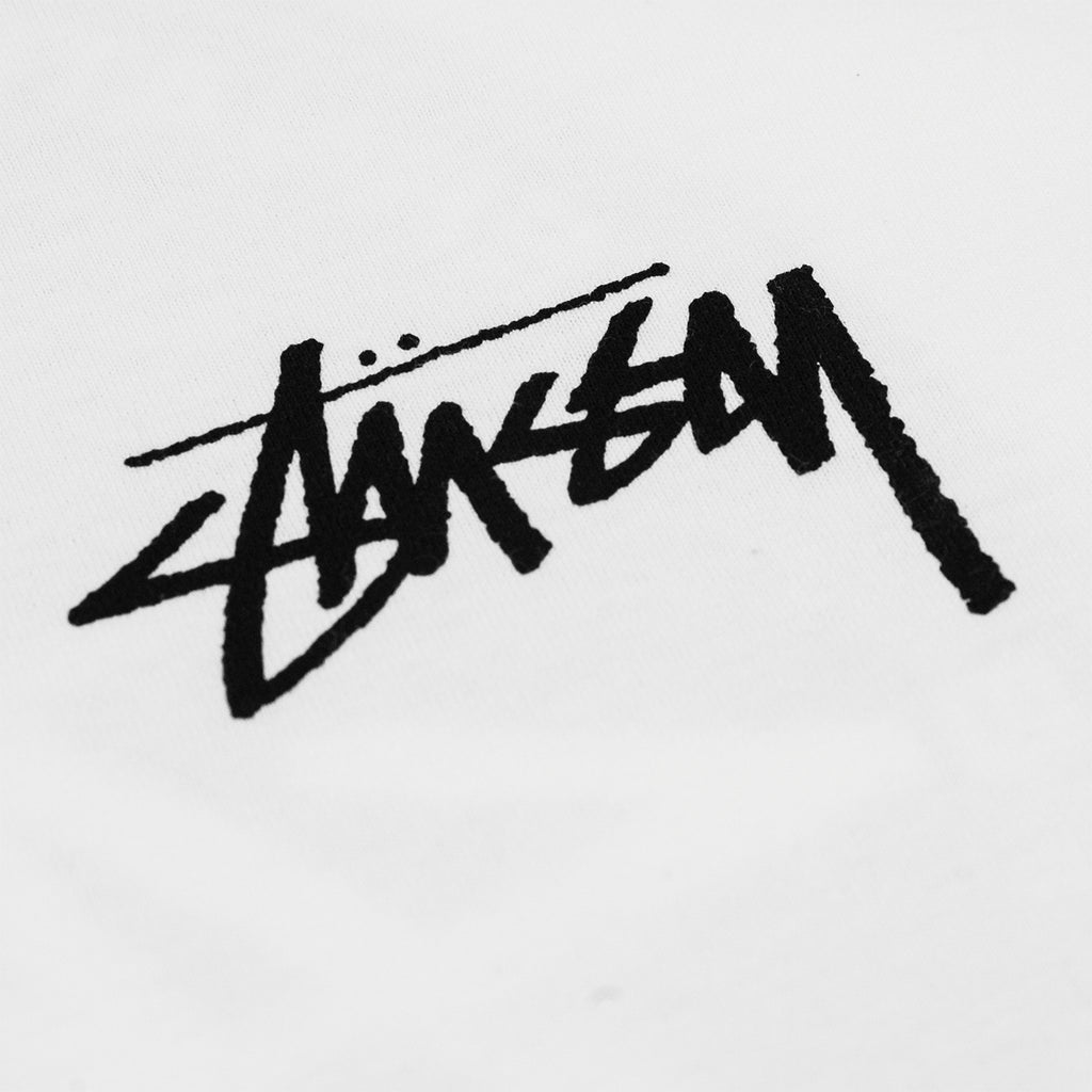 Stussy Classic Dot T Shirt - White