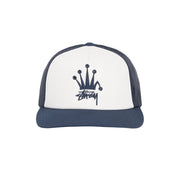 帽子 STUSSY TRUCKER S CROWN SNAPBACK NAVY Stussy S Crown Trucker Hat 'Navy'