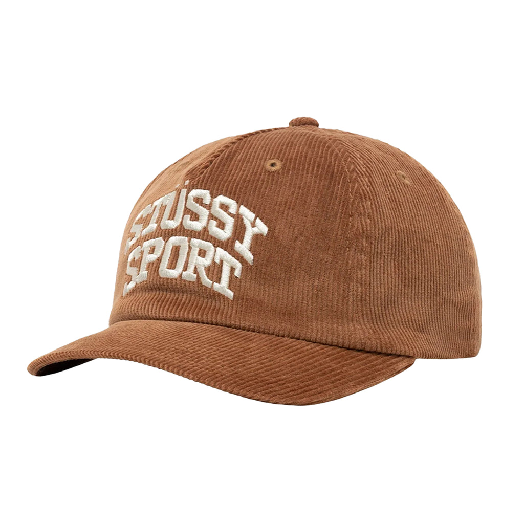 Stussy Sport Arch Cord Strapback Cap - Hazelnut