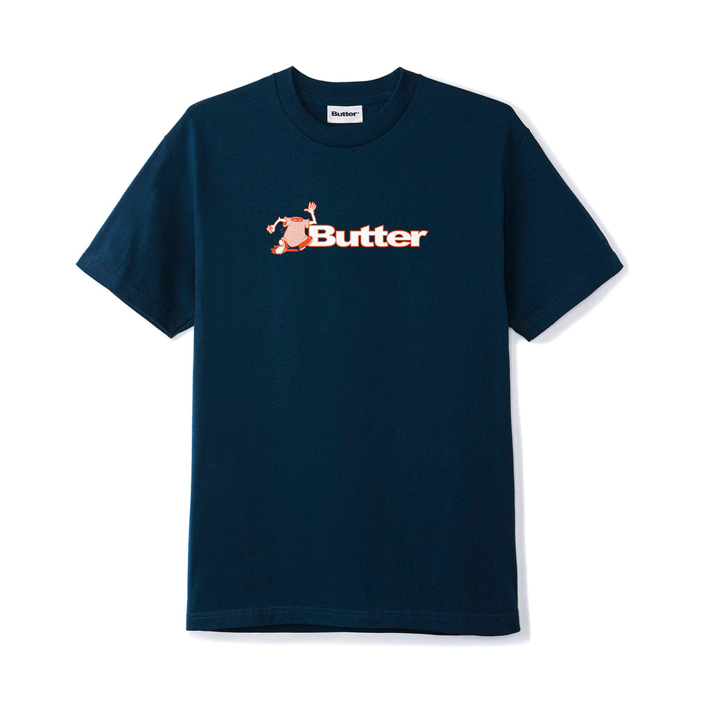 Butter Goods Logo T Shirt - Navy
