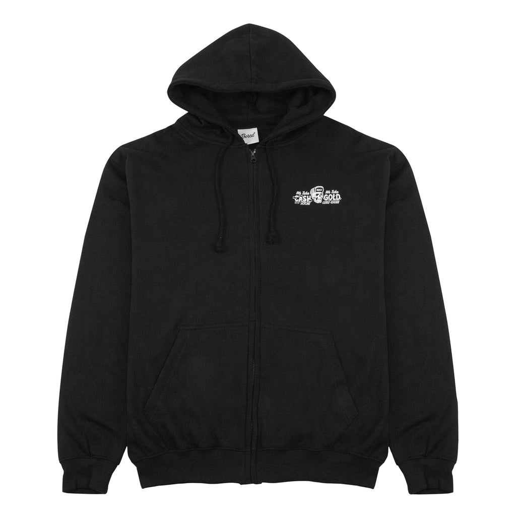 Bored of Southsea We Take Gold Zip Hoodie - Black