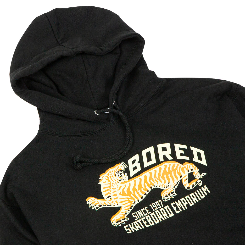 Bored of Southsea Tiger Emporium Hoodie - Black