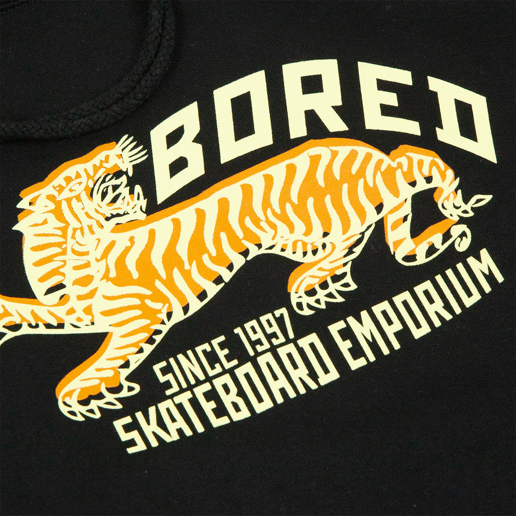 Bored of Southsea Tiger Emporium Hoodie - Black