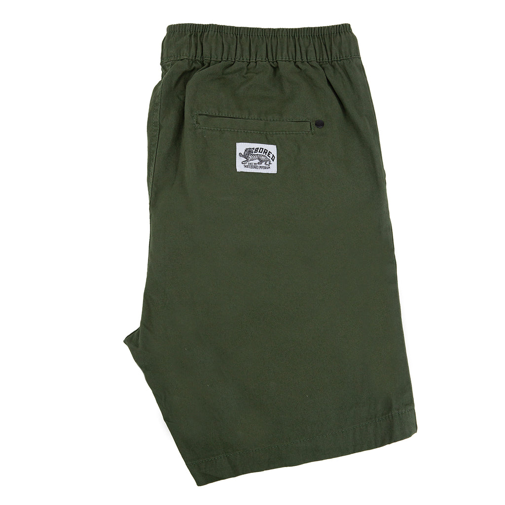 Bored of Southsea Tiger Shorts - Olive