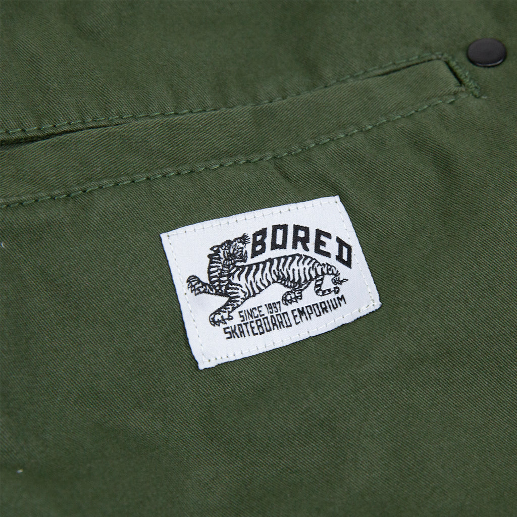 Bored of Southsea Tiger Shorts - Olive