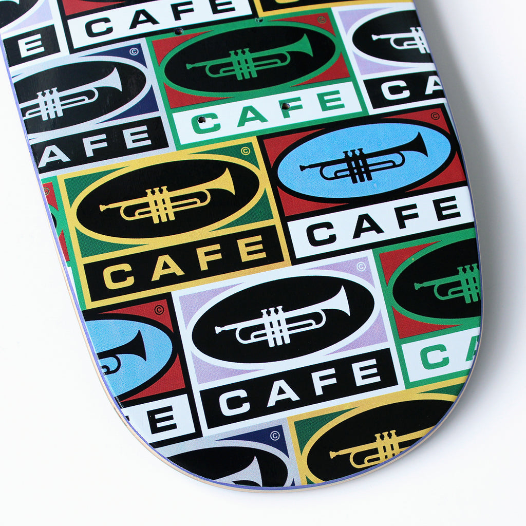 Skateboard Cafe Trumpet College Cruiser Skateboard Deck  - Multi