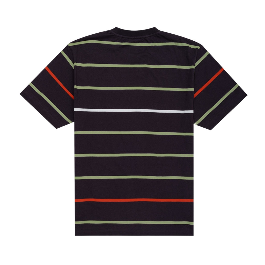 Parlez Element Stripe T Shirt - Navy