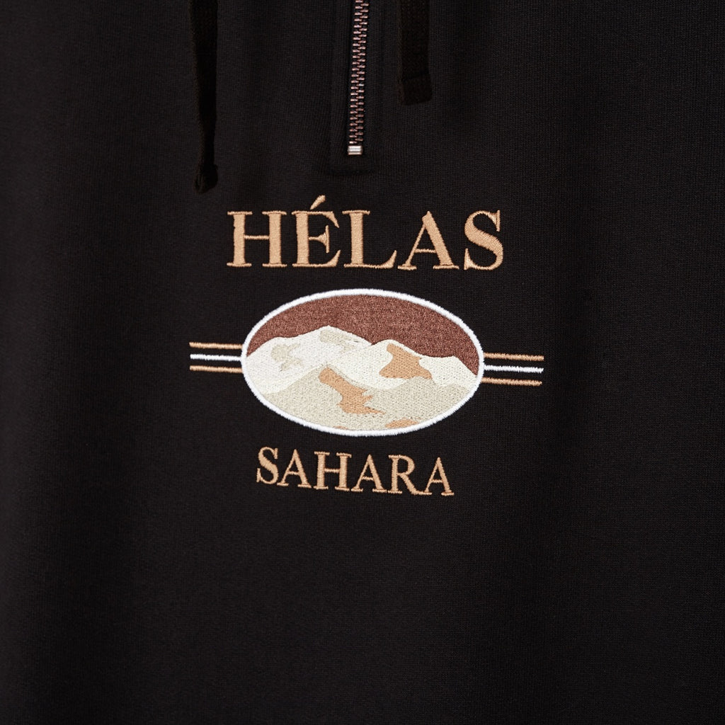 Helas Sahara Quarter Zip Pullover - Black