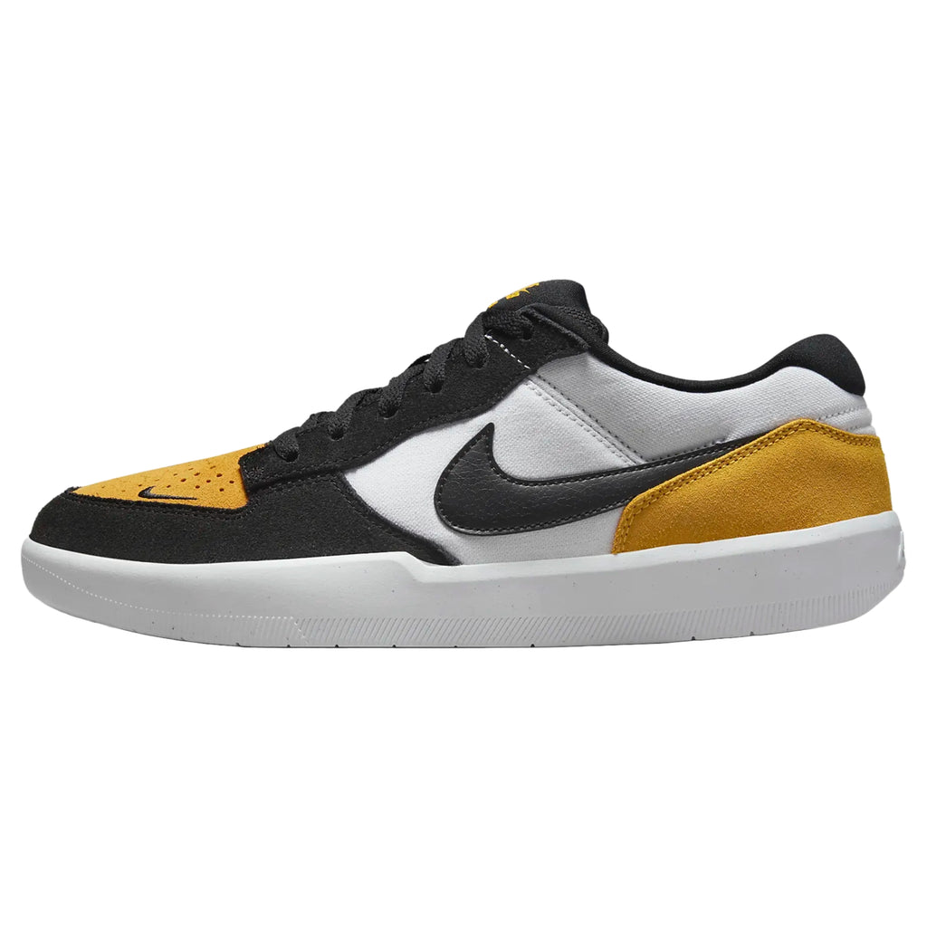 Nike SB Force 58 Shoes - University Gold / Black - White