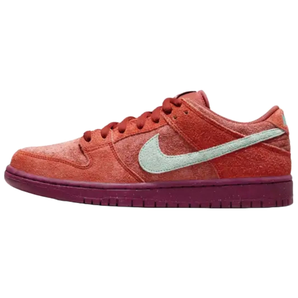 Nike SB Dunk Low Premium Mystic Red / Emerald Rise - Rugged Orange