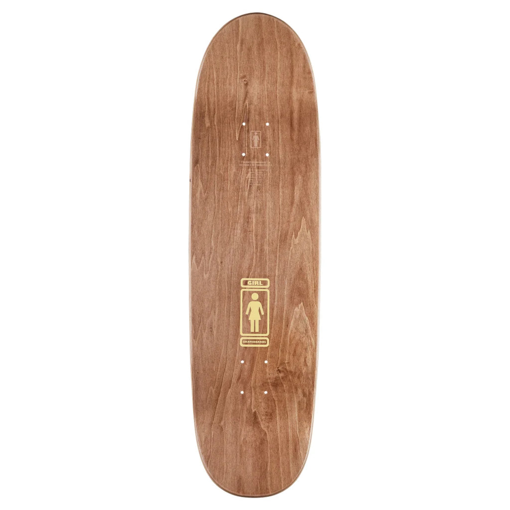 Girl Skateboards Bannerot  Dryad Contemplation Love Seat Skateboard Deck - 9"