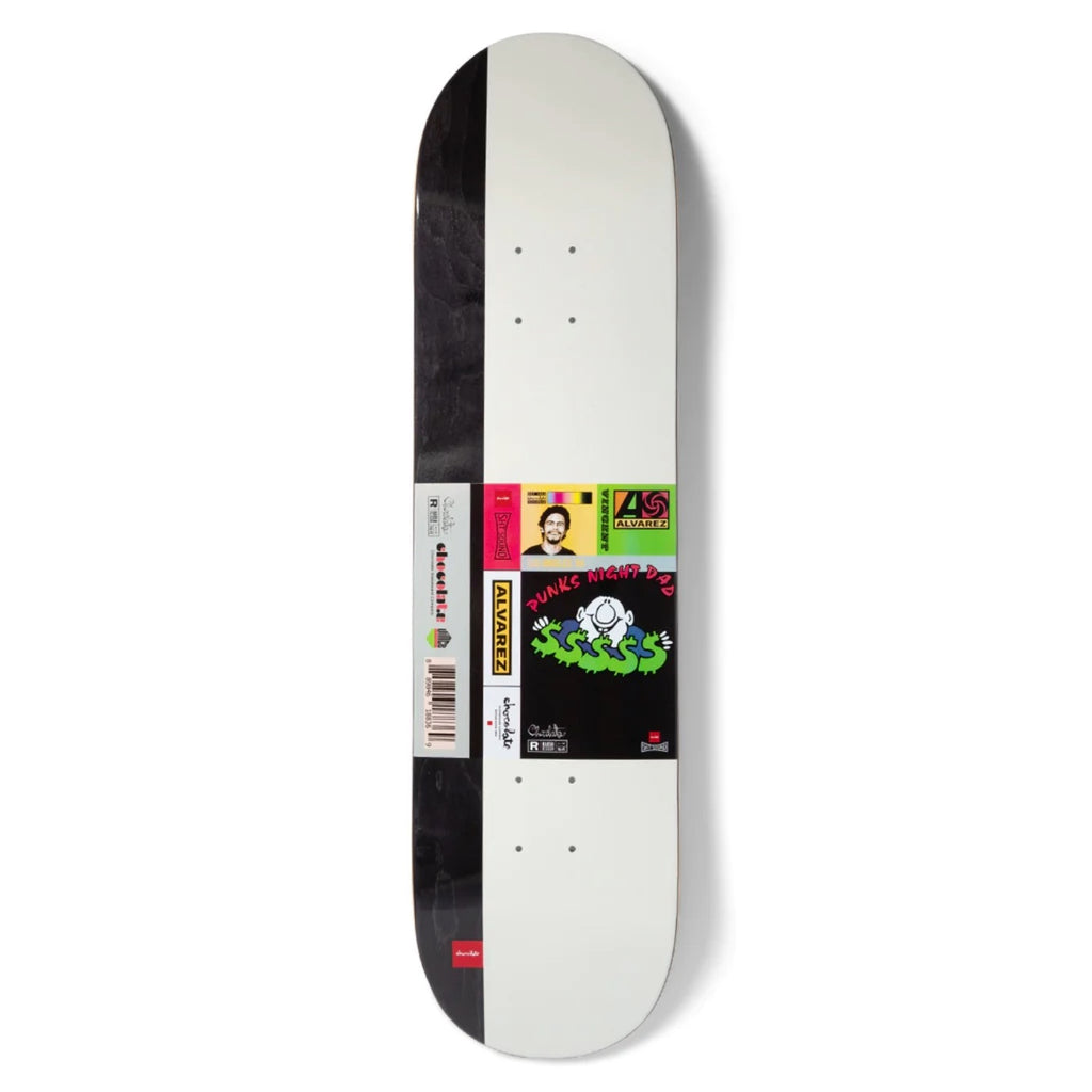 Chocolate Skateboards Mixtape Vincent Alvarez Skateboard Deck - 8.25"