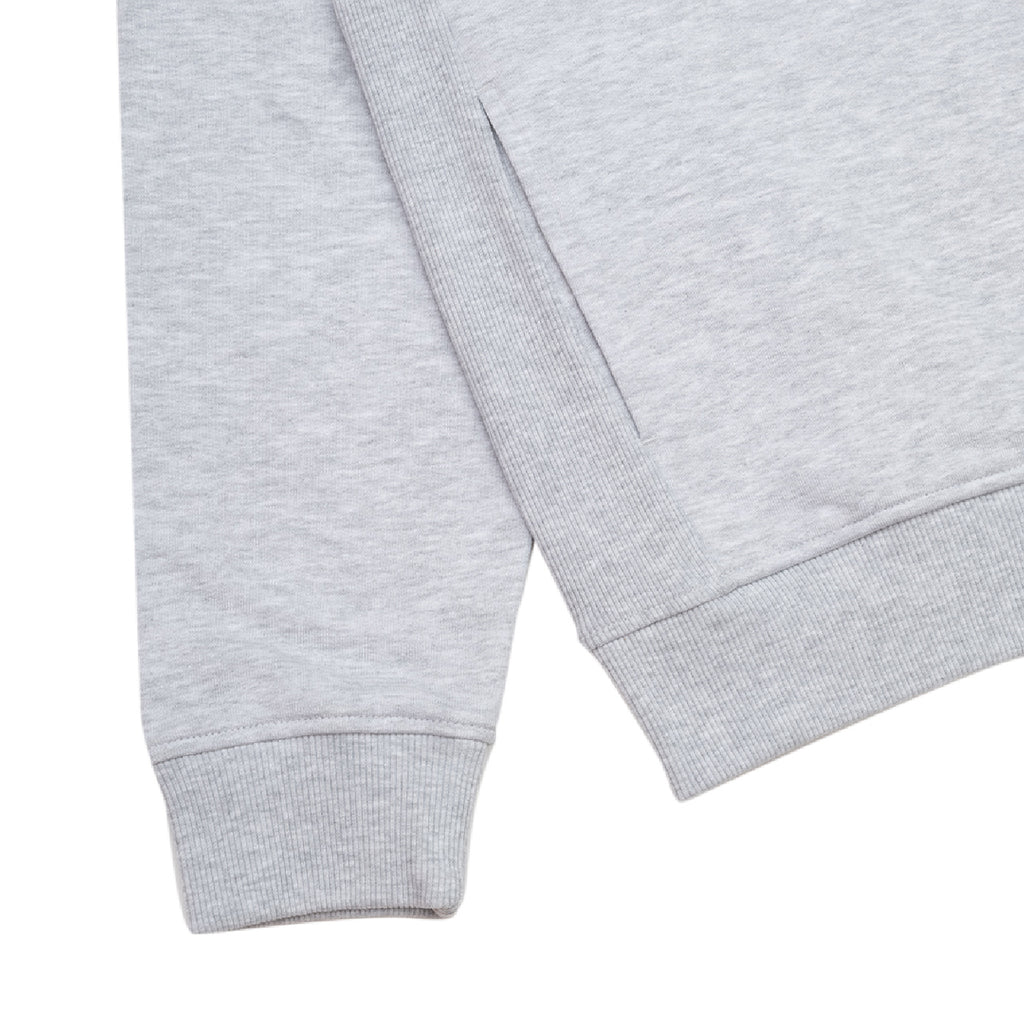 Parlez Varsity Sweatshirt - Heather Grey - cuff
