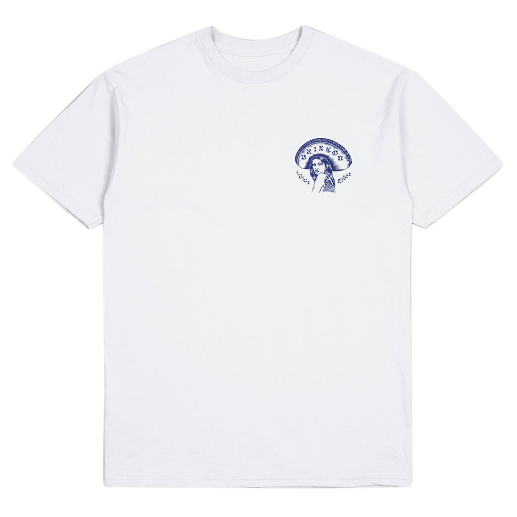 Brixton Vive Libre T Shirt - White