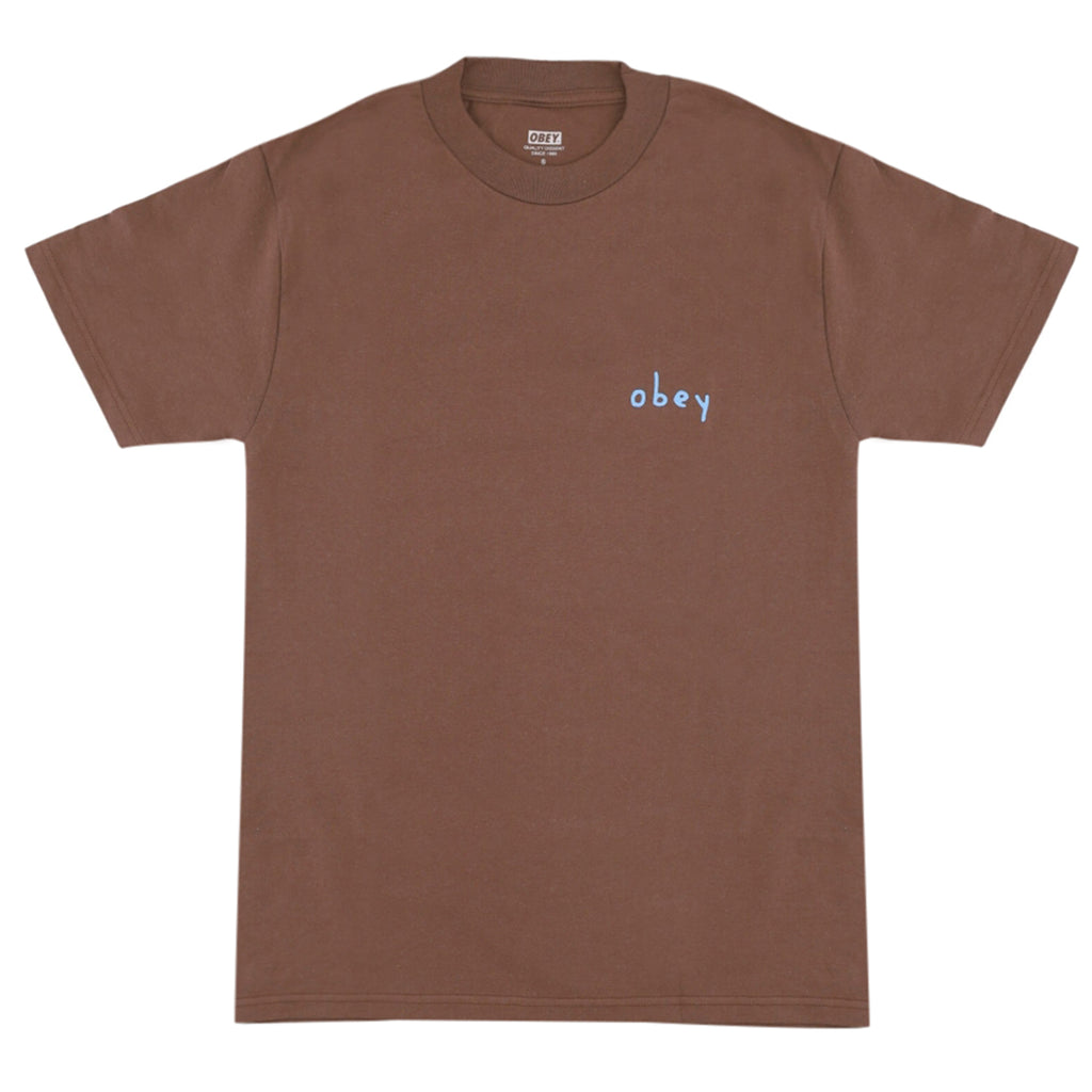 Obey Clothing Vase T Shirt - Silt - front
