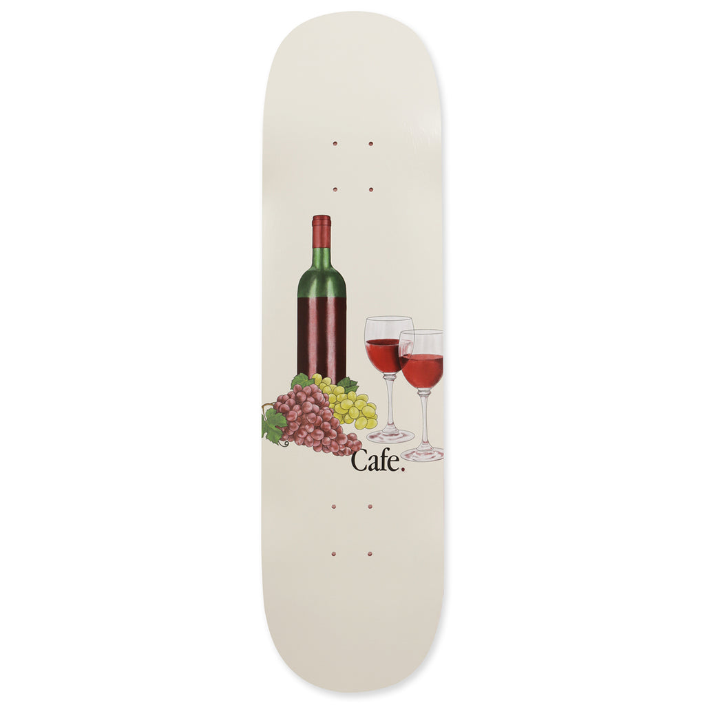 Skateboard Cafe Vino Skateboard Deck C2 Shape - Cream - MAIN