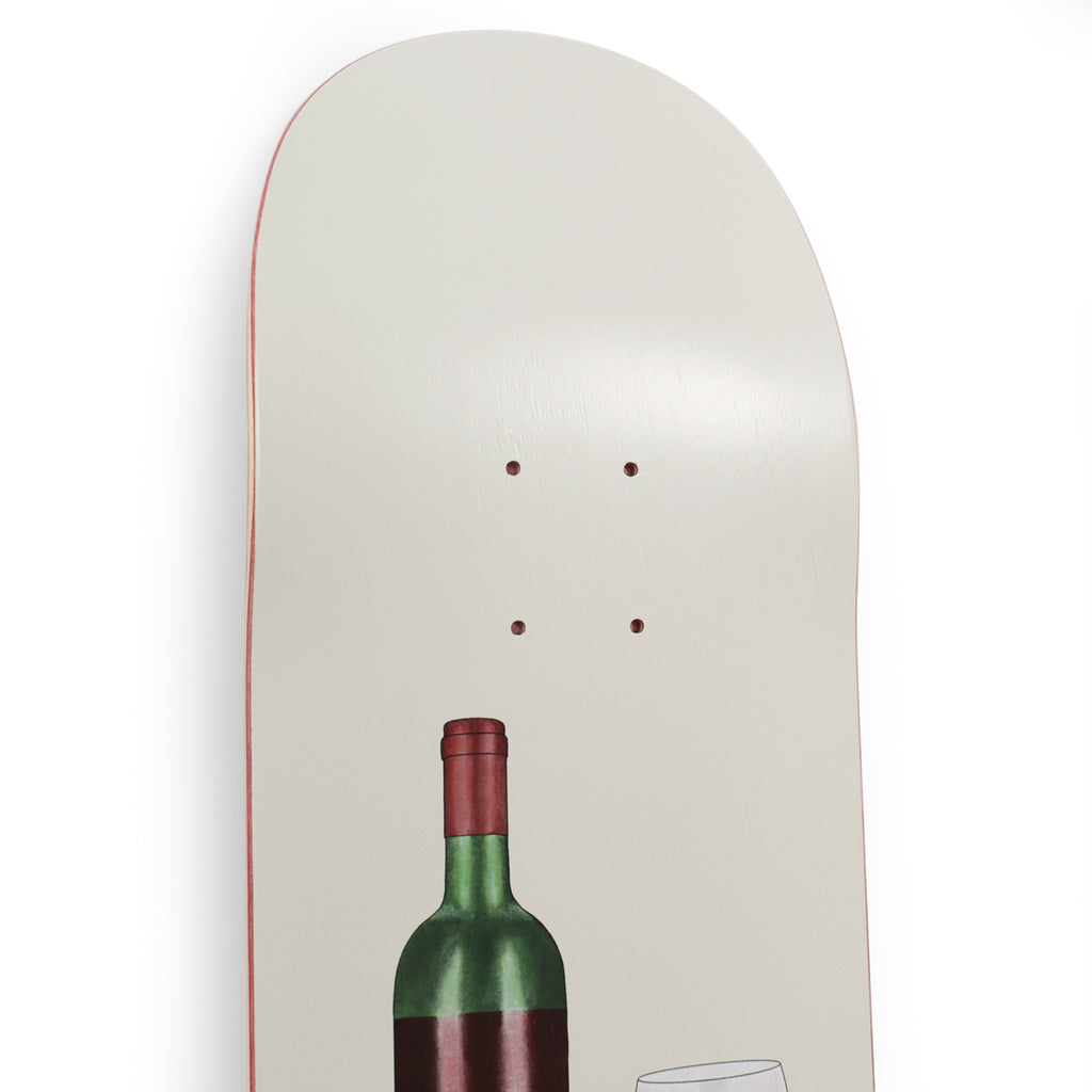 Skateboard Cafe Vino Skateboard Deck C2 Shape - Cream - CLOSEUP2