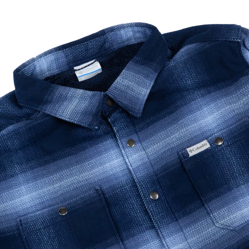 Columbia Windward II Shirt Jacket - Collegiate Navy Blurred Ombre - front