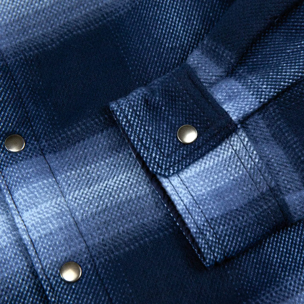 Columbia Windward II Shirt Jacket - Collegiate Navy Blurred Ombre - cuff