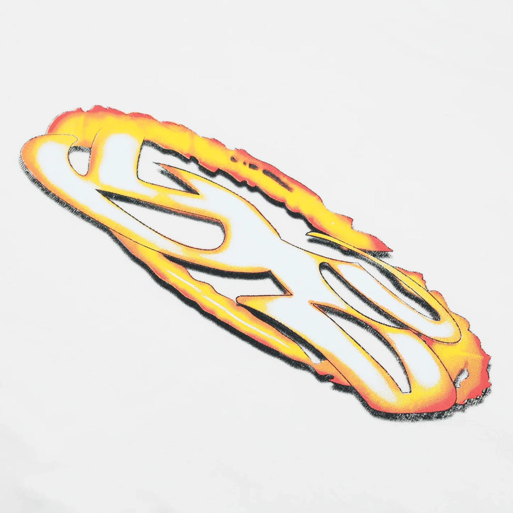 Yardsale YS Fire T Shirt - White - Graphic