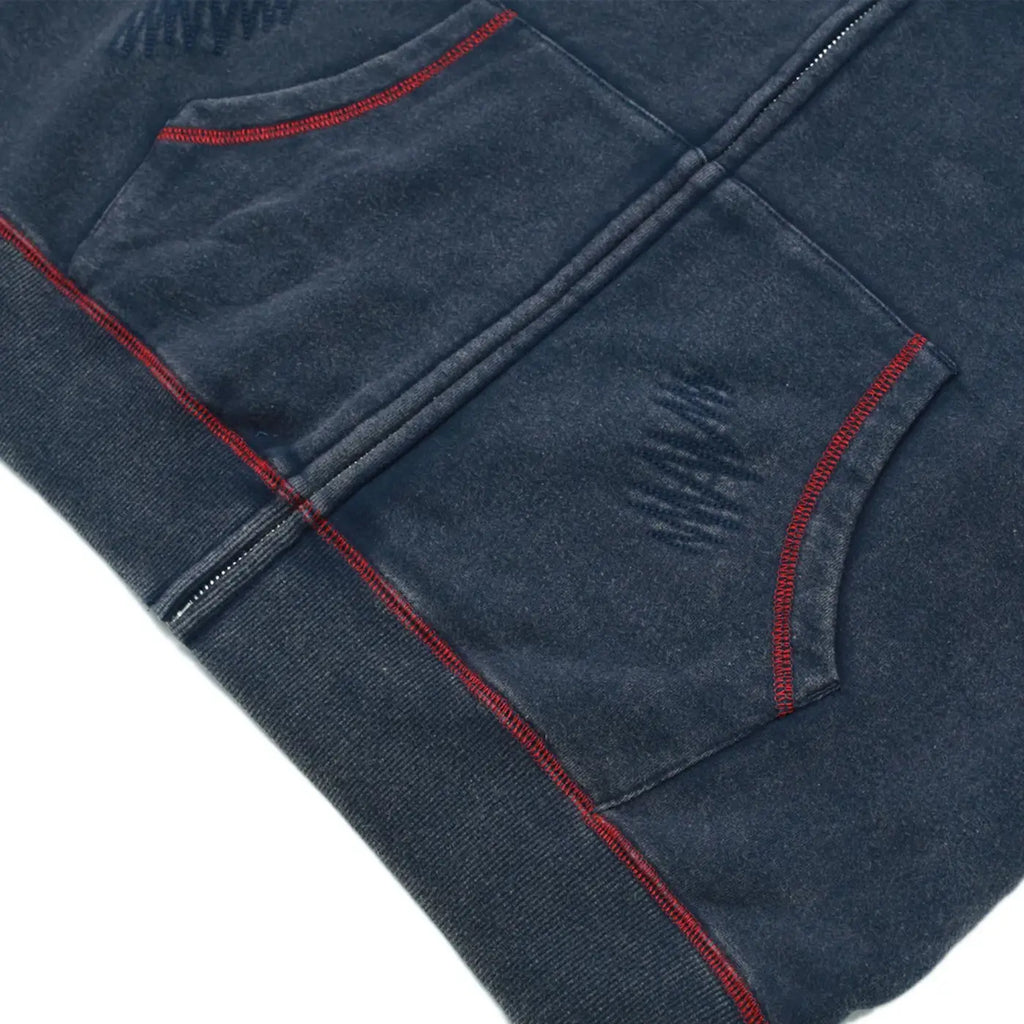 Yardsale Seanse Hoodie Blue - Pocket detail 