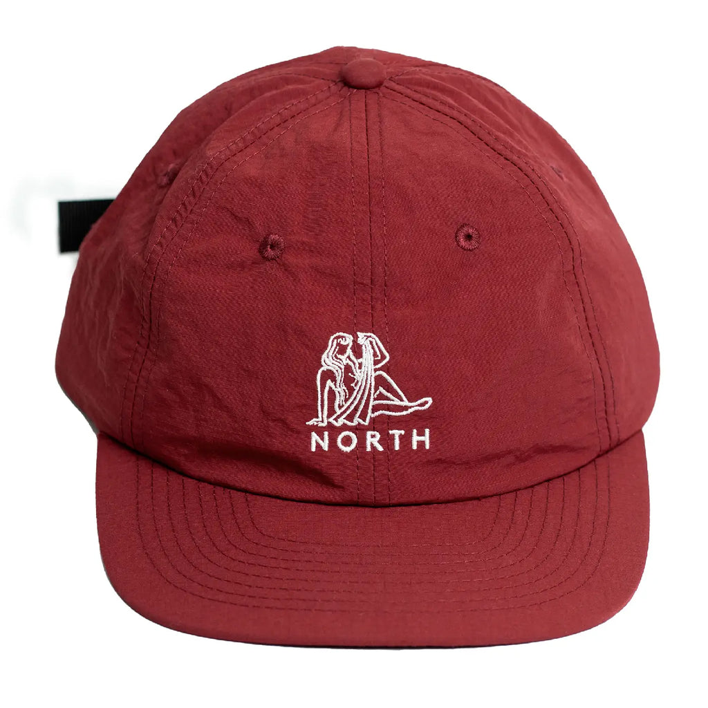 North Skate Mag Zodiac Cap - Burgundy - top