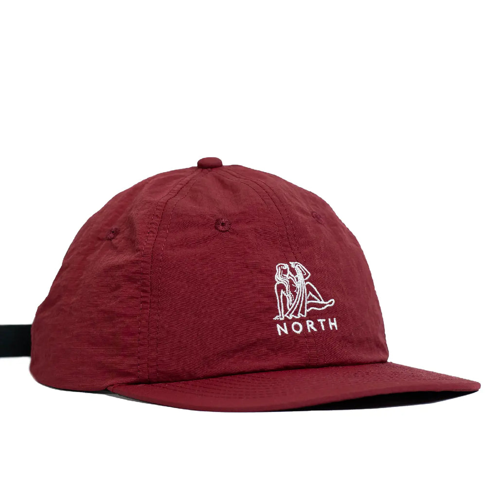 North Skate Mag Zodiac Cap - Burgundy - front