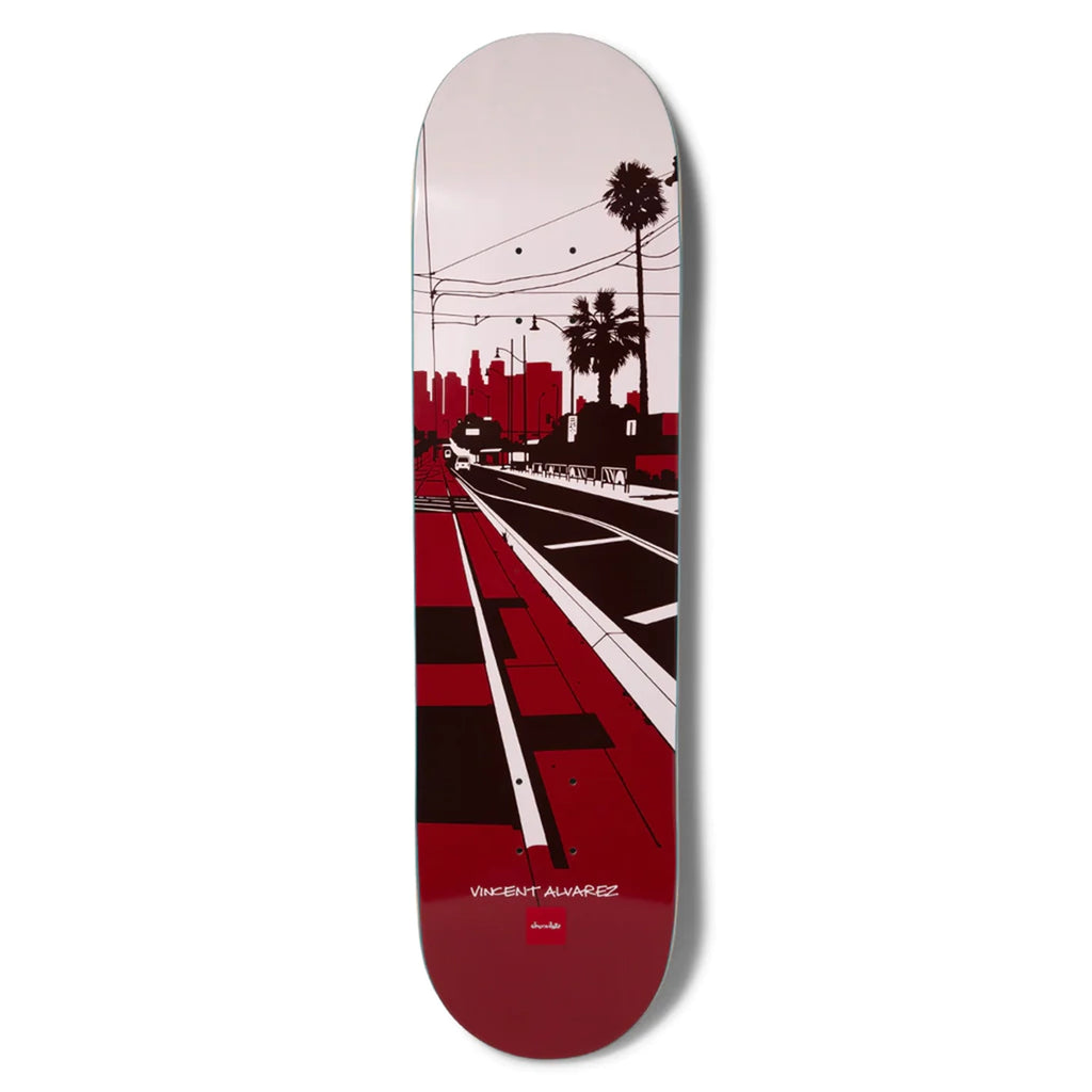 Chocolate Skateboards City Series Vincent Alvarez Skateboard Deck - 8.25"