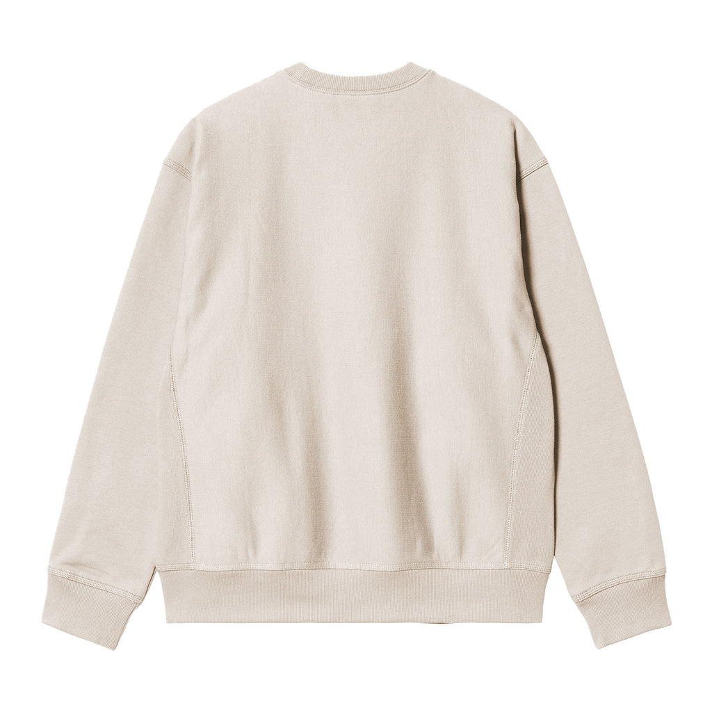 Carhartt WIP American Script Sweatshirt - Moonbeam