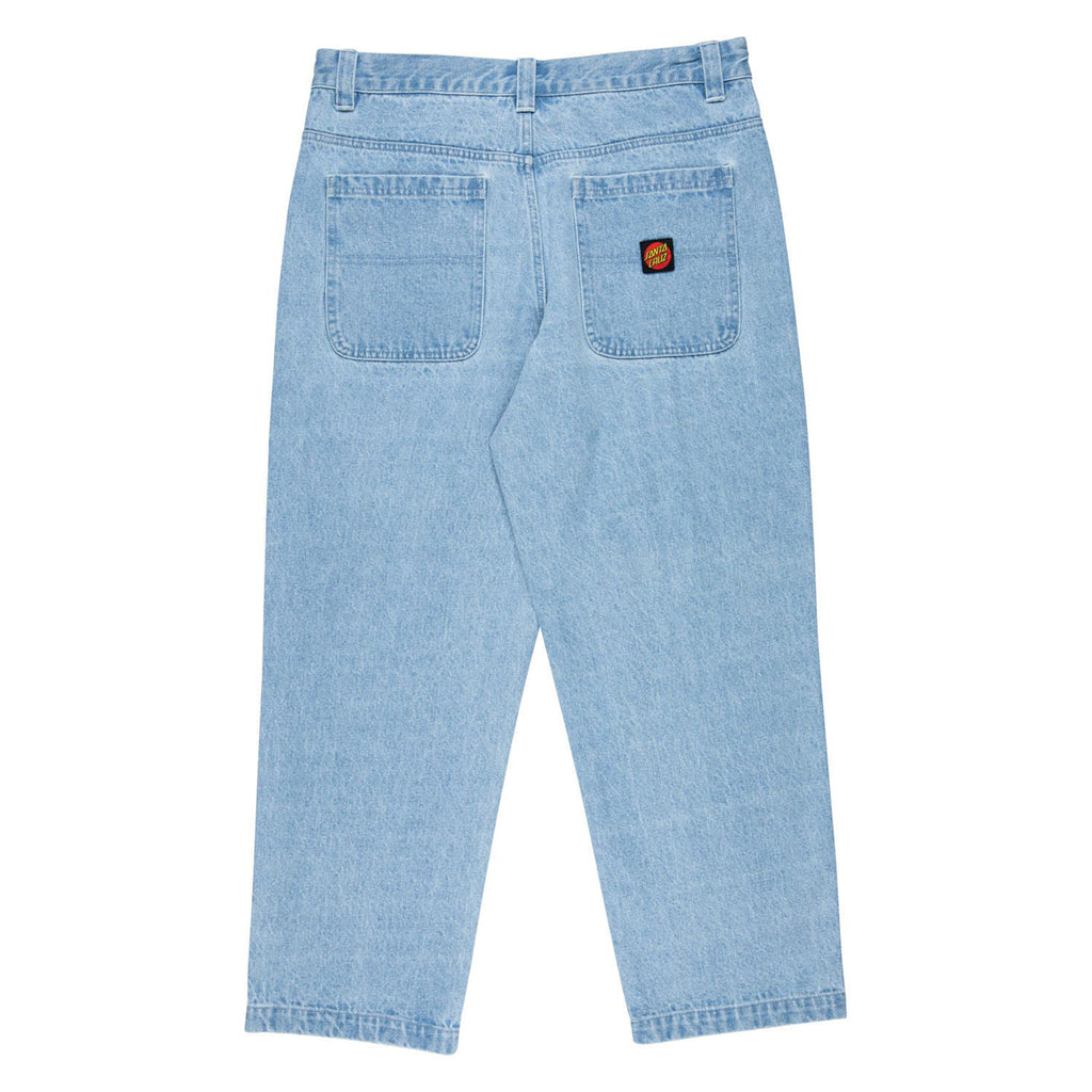Santa Cruz Classic Label Denim Jeans - Stone Wash