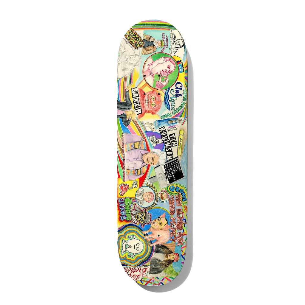 Baker Skateboards AR Cosmic Gumbo Skateboard Deck - 8.5" - main