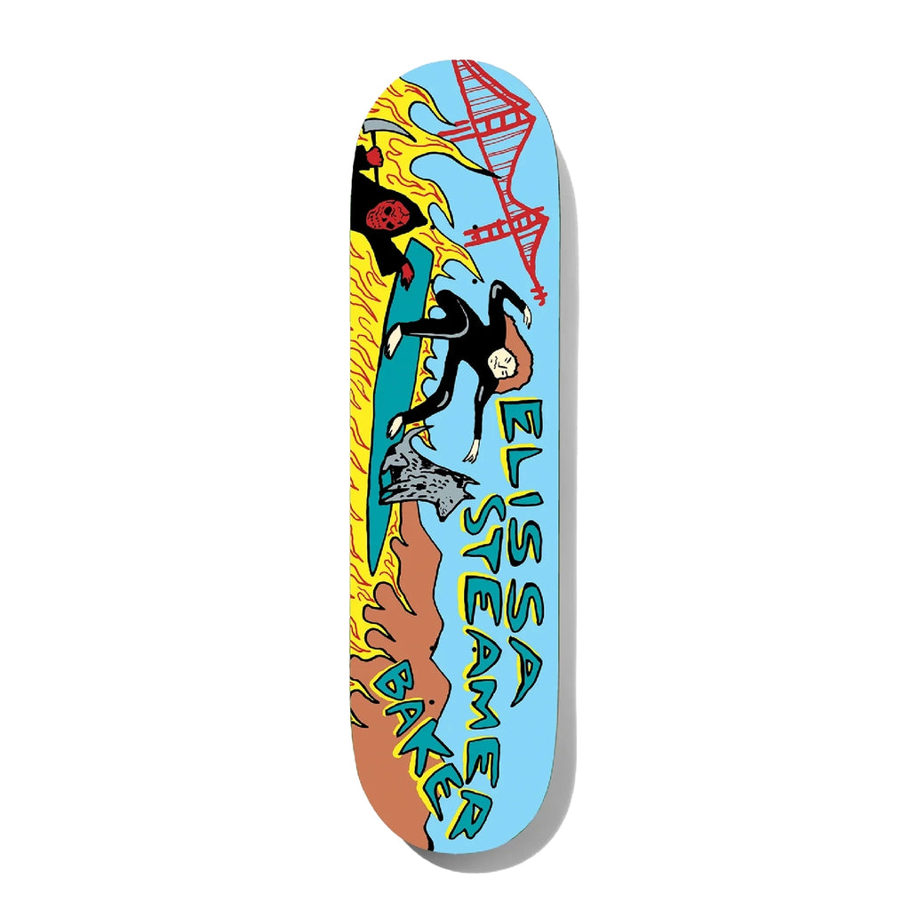 Baker Skateboards ES Rippin Ranman Skateboard Deck - 8.25" - main