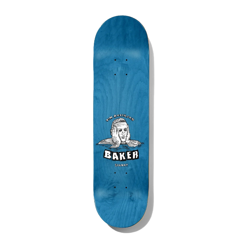 Baker Skateboards Tim Robinson Brand Logo Skateboard Deck - 8" - top
