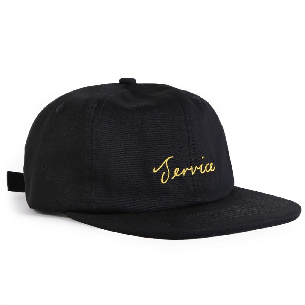 Service Works Script Cap - Black