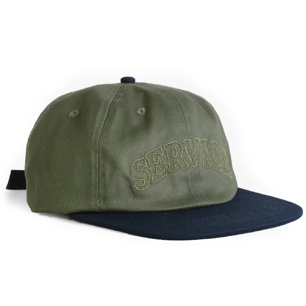 Service Works Arch Logo Cap - Olive / Navy