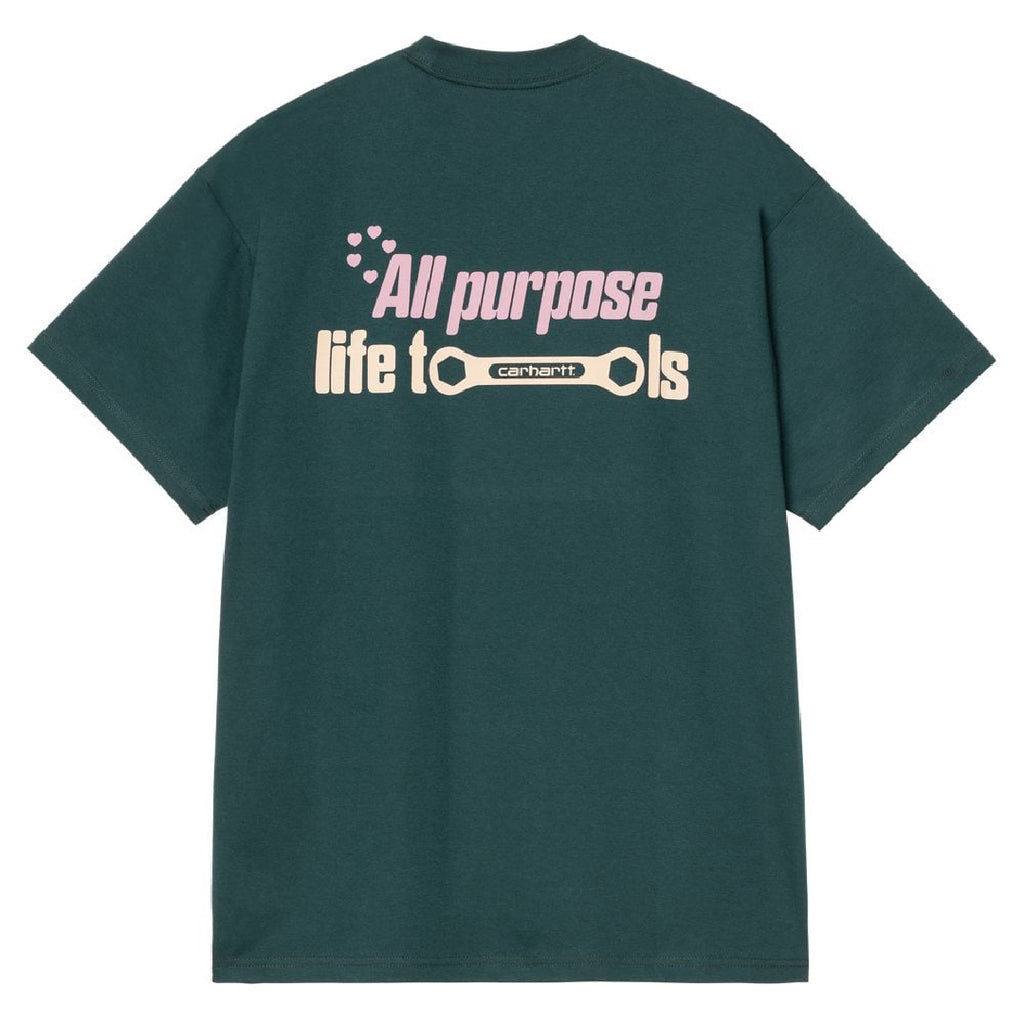 Carhartt WIP All Tools T Shirt - Deep Lagoon - back