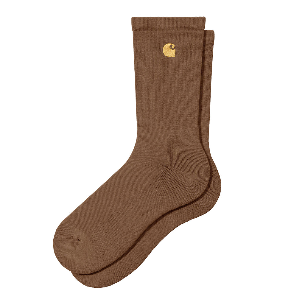 Carhartt WIP Chase Socks - Tamarind / Gold