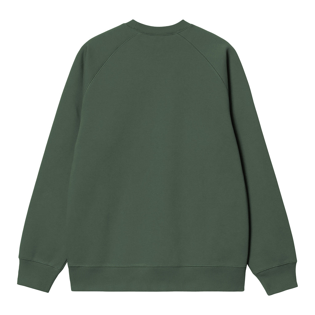 Carhartt WIP Chase Sweatshirt - Sycamore Tree / Gold - back