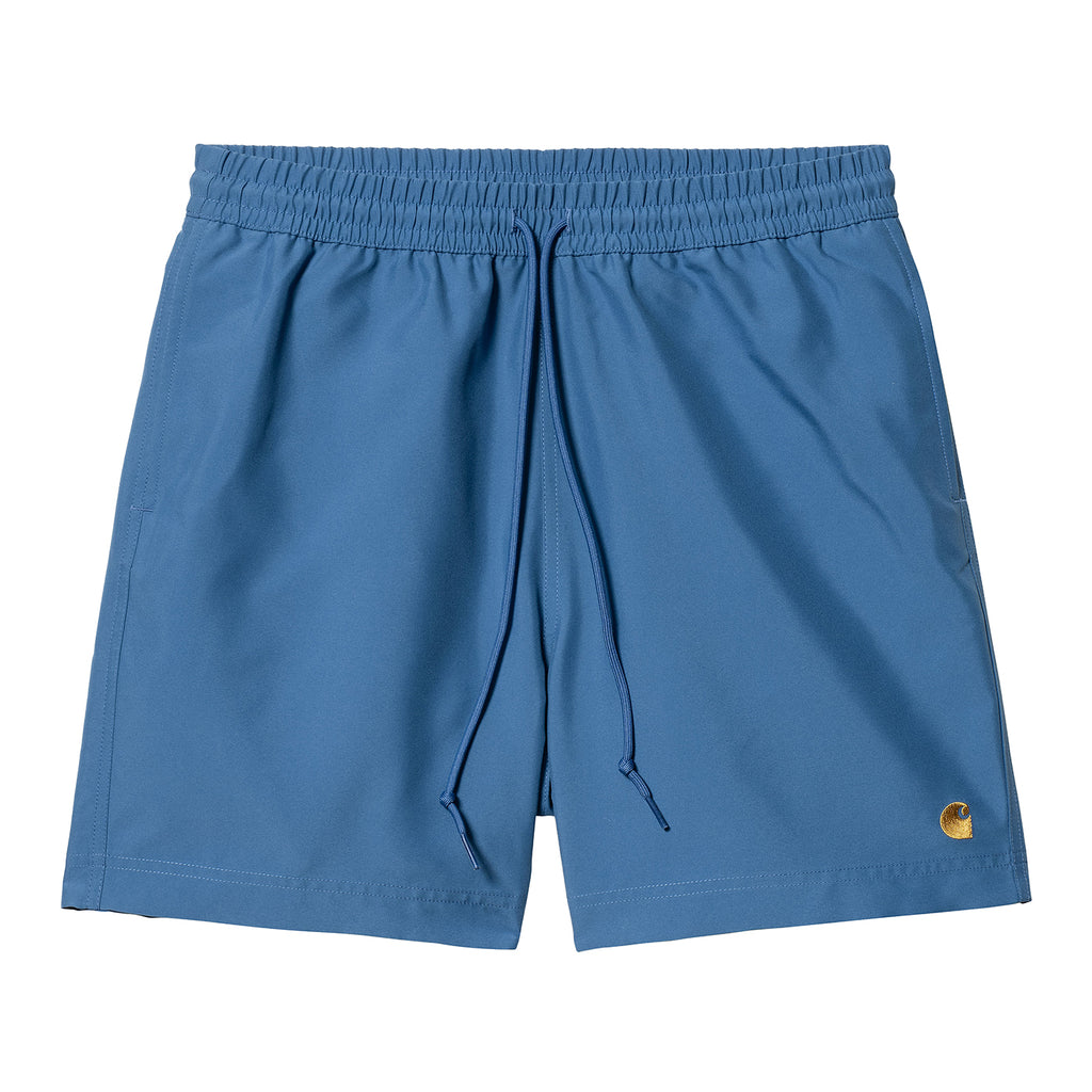 Carhartt WIP Chase Swim Shorts - Acapulco / Gold