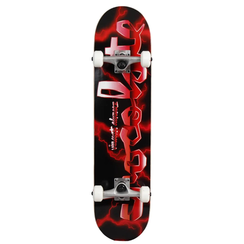 Chocolate Skateboards Lightning Red Vincent Alvarez Complete Skateboard - 7.875"