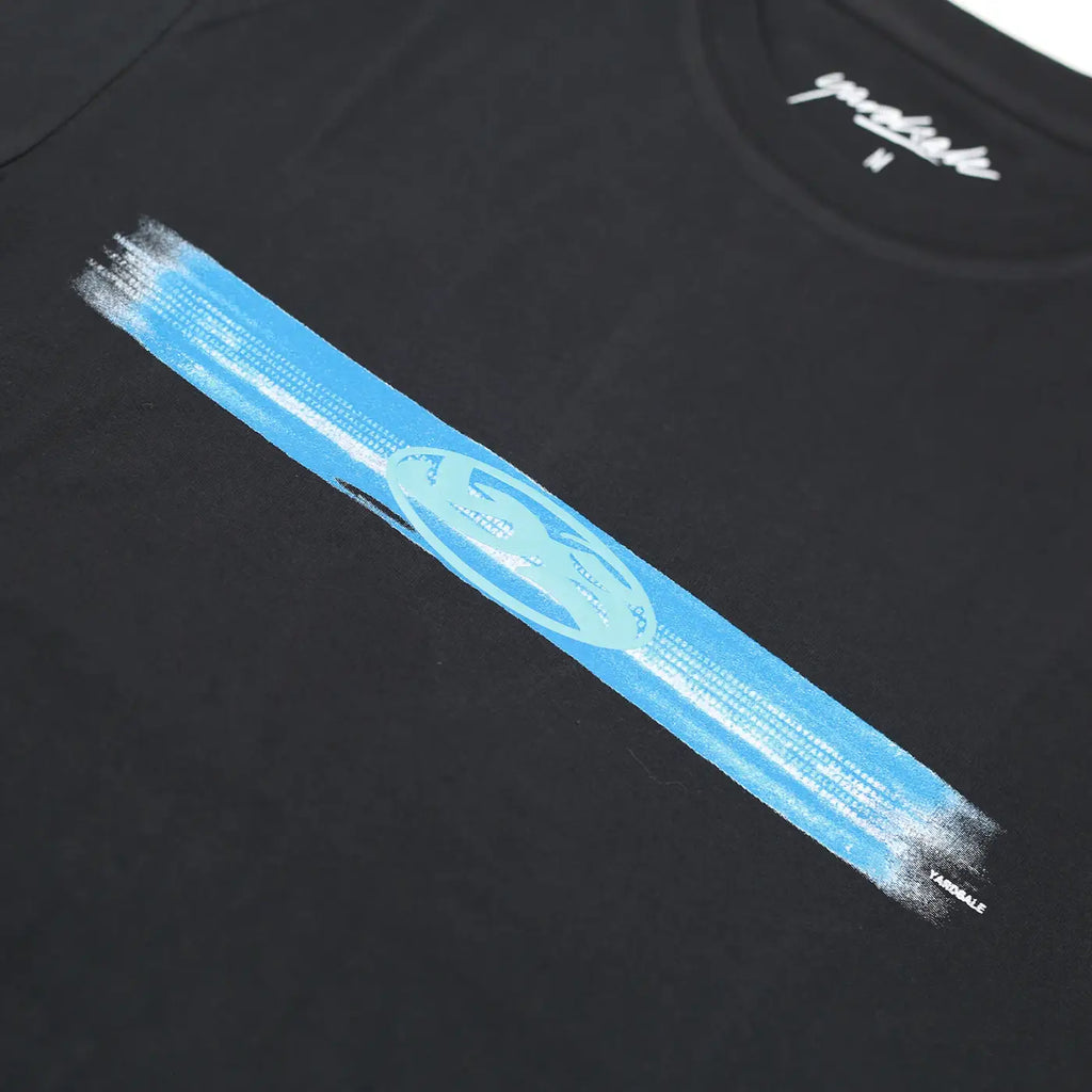 Yardsale Cool Waters T Shirt - Black - closeup2
