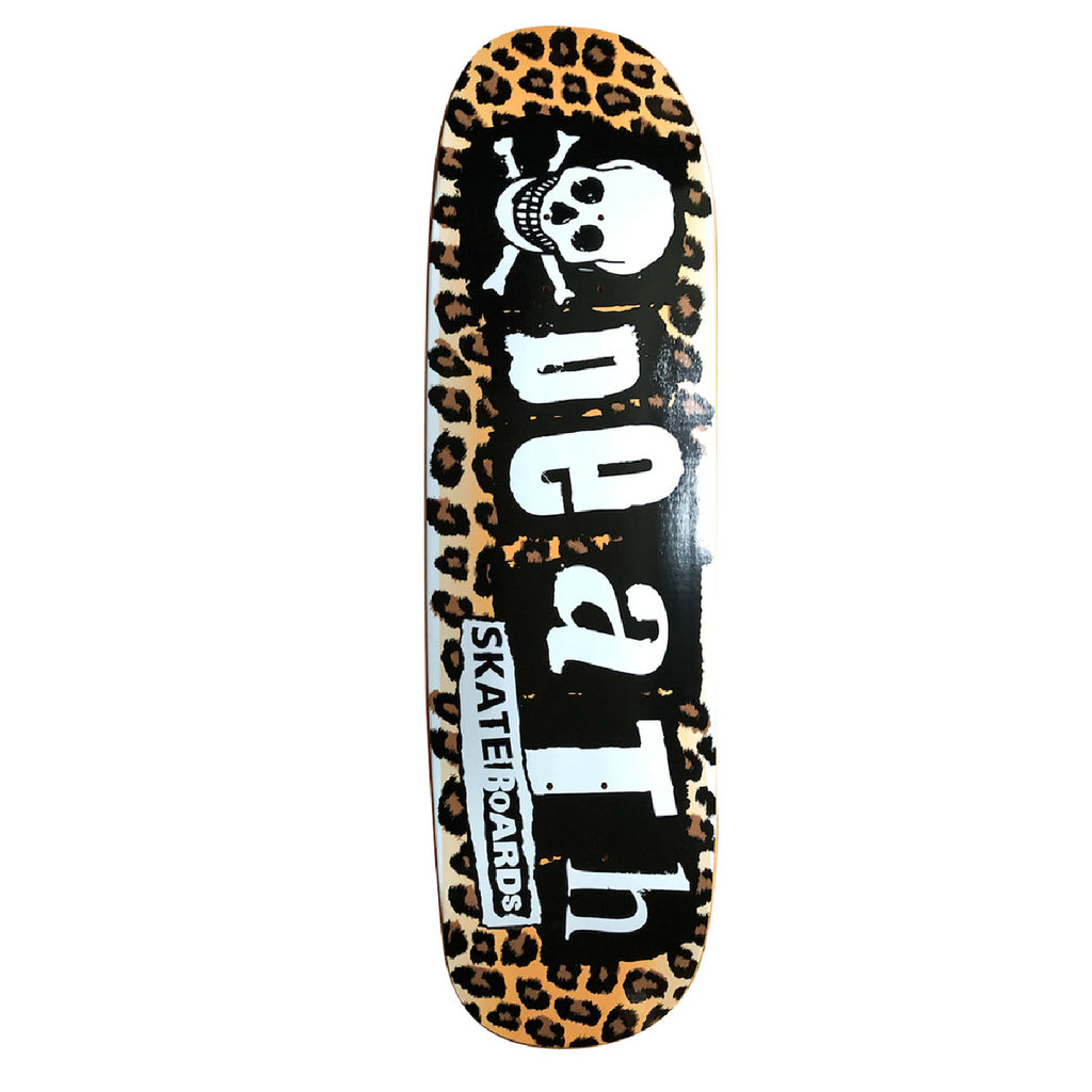 Death Skateboards Leopard Punk Deck - 8.25"- main