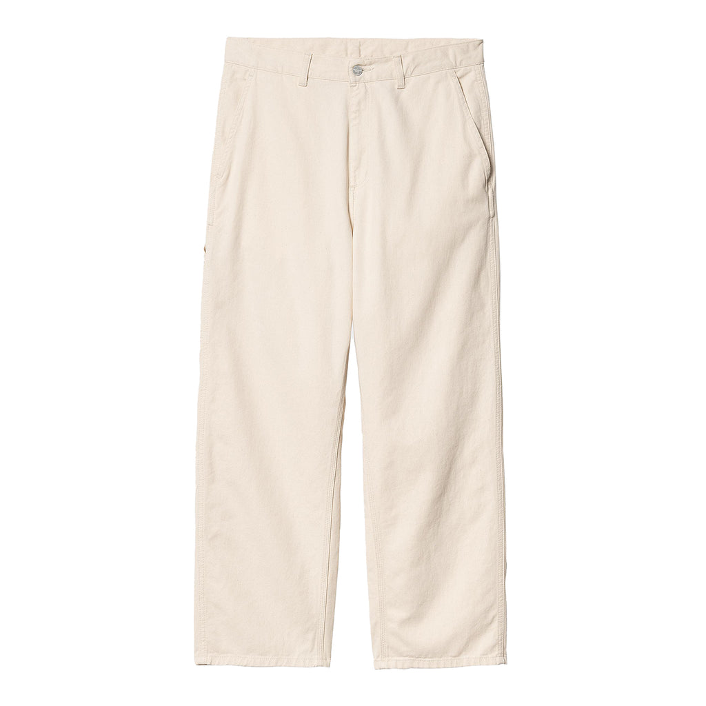 Carhartt WIP Drewe Pant - Natural  Rinsed - front