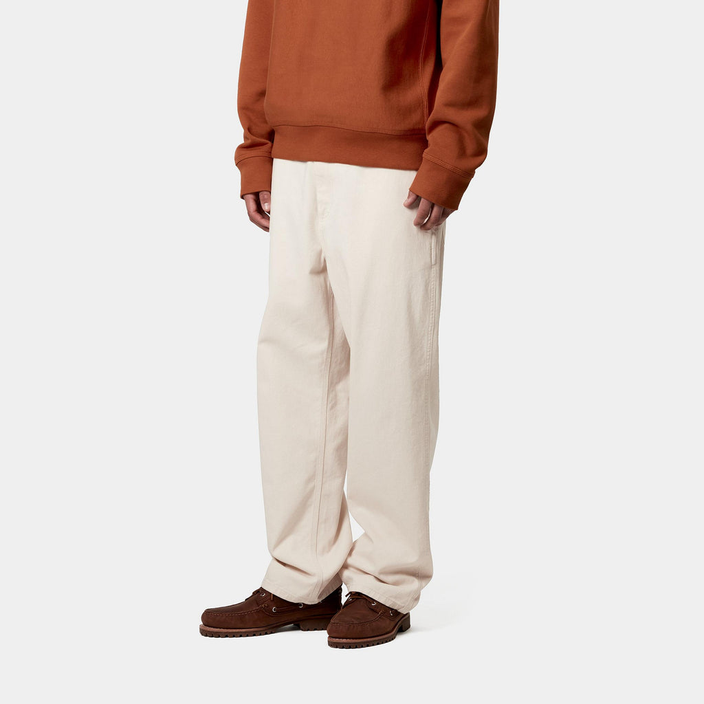 Carhartt WIP Drewe Pant - Natural  Rinsed - lifestyle