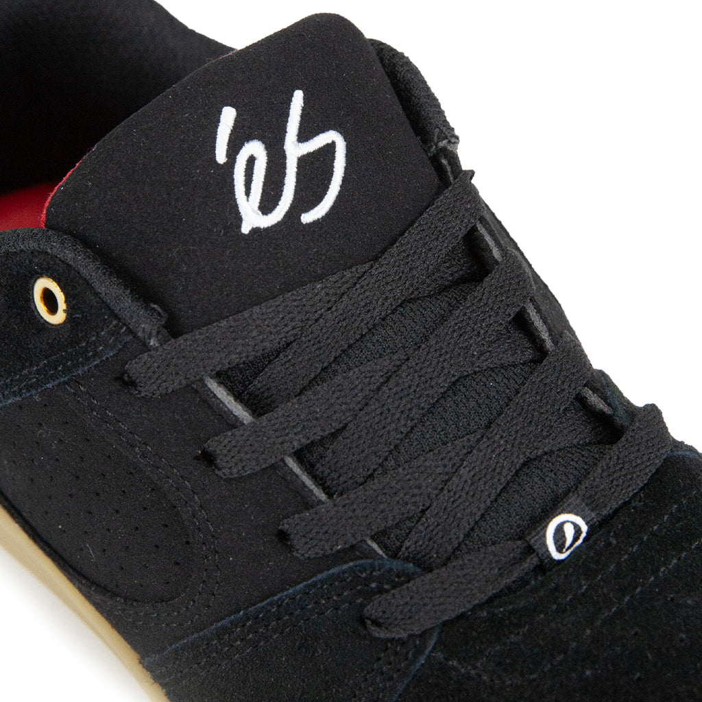 eS Accel Slim Skate Shoes - Black / Gum - laces