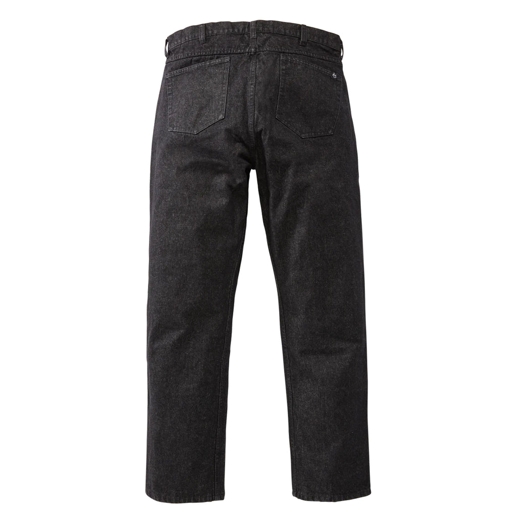 eS Baggy Denim Jeans - Black Wash - Back